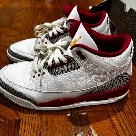 Air Jordan 3 cardinal red - Picture 4 of 8